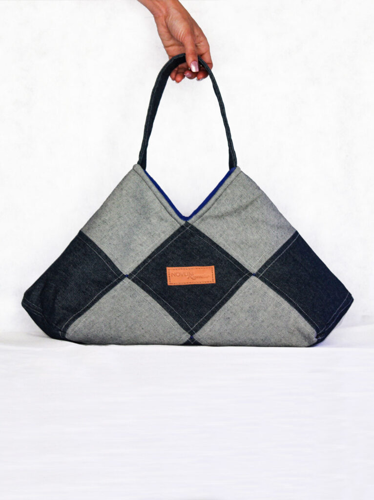 Bolso Patchwor Mezclilla Novum Renovatio